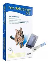 Antipulgas Revolution Gatos 2,5 A 7,5 Kg 45mg - 1 Pipeta