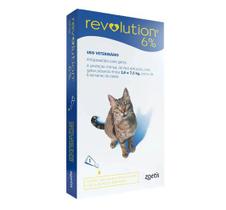 Antipulgas Revolution Gatos 2,6 A 7,5kg C/1 Pipeta