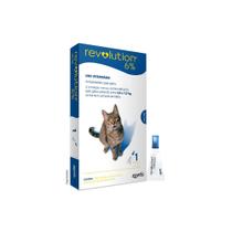 Antipulgas Revolution Zoetis 6% Azul 45mg 0,75ml Para Gatos Antipulgas Revolution Zoetis 6% Azul 45mg 0,75ml Para Gatos