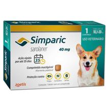 Antipulgas Simparic 1 comp. - 10 a 20kg - Zoetis