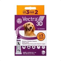 Antipulgas Vectra 3d Cães 25kg A 40kg Leve 3 Pague 2 Ceva Antipulgas Vectra 3d Cães 25kg A 40kg Leve 3 Pague 2 Ceva