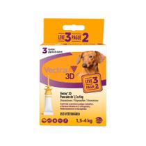 Antipulgas Vectra 3D Promo para Cães 1,5 a 4kg