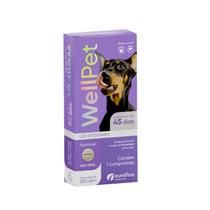 Antipulgas Wellpet Ourofino para Cães Variados 1 comprimido Antipulgas Wellpet Ourofino para Cães Variados 1 comprimido