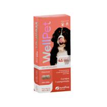 Antipulgas Wellpet Ourofino para Cães Variados 1 comprimido Antipulgas Wellpet Ourofino para Cães Variados 1 comprimido