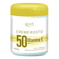 Antirugas Creme Com Colágeno E Vitamina E 50+