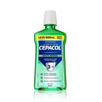 Antisséptico Bucal Cepacol Menta Intense 3 em 1 com 500ml