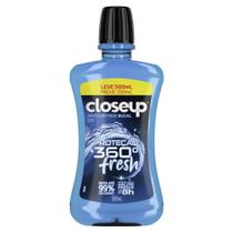 Antisséptico Bucal Close Up Ice Com Álcool 500ml Antisséptico Bucal Close Up Ice Com Álcool 500ml