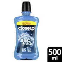 Antisséptico Bucal CloseUp Ice com Álcool 500ml Antisséptico Bucal CloseUp Ice com Álcool 500ml