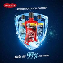 Antisséptico Bucal CloseUp Ice com Álcool 500ml Antisséptico Bucal CloseUp Ice com Álcool 500ml