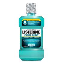 Antisséptico Bucal Listerine Cool Mint Refrescância Intensa Sabor Hortelã 500ml Leve Mais Por Menos