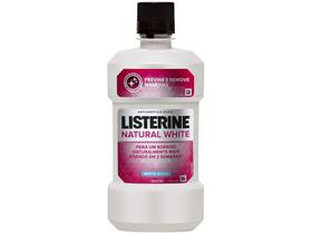 Antisséptico Bucal Listerine Natural White - 500ml