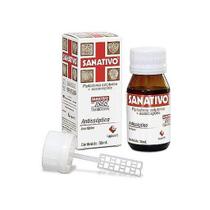 Antisséptico Sanativo 30ml Com Palheta 2 Unid