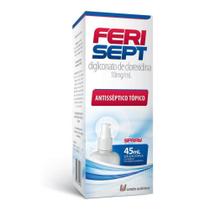 ANTISSEPTICO SPRAY - Clorexidina 45ml - FERISEPT -UQ - União Química