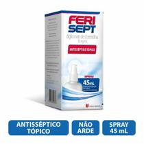 Antisséptico spray curativo 45mL Ferisept Clorexidina = Merthiolate - UNIAO QUIMICA