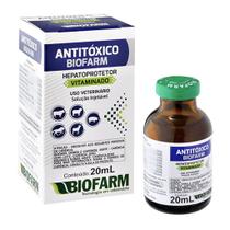 Antitóxico Injetável 20ml - Biofarm