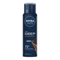 Antitranspirante Aerosol Nivea Men Deep Amadeirado MaxxTech 72h 150ml Antitranspirante Aerosol Nivea Men Deep Amadeirado MaxxTech 72h 150ml