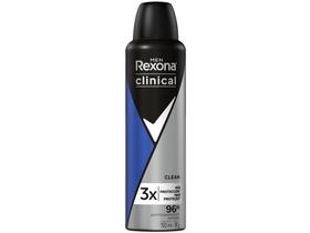 Antitranspirante Aerosol Rexona Men - Clinical Clean 150ml