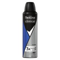 Antitranspirante Aerosol Rexona Men Clinical Clean 150ml Antitranspirante Aerosol Rexona Men Clinical Clean 150ml