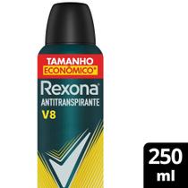 Antitranspirante Aerosol Rexona V8 Masculino 72h 250ml