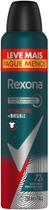 Antitranspirante Aerossol Antibacterial e Invisible Rexona Men 250Ml