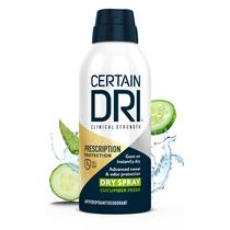 Antitranspirante Certain Dri Clinical Dry Spray - 125ml - Proteção 72 Horas