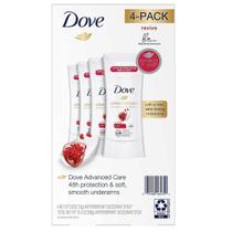 Antitranspirante Dove Advanced Care Kit com 4 unidades 296g Antitranspirante Dove Advanced Care Kit com 4 unidades 296g