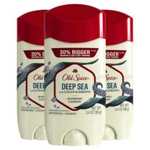 Antitranspirante e Desodorante Old Spice Deep Sea Men - Kit com 3 Unidades (100ml cada) Antitranspirante e Desodorante Old Spice Deep Sea Men - Kit com 3 Unidades (100ml cada)