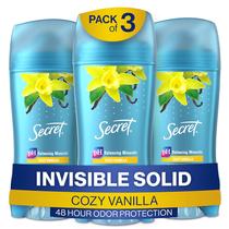 Antitranspirante e Desodorante Secret Vanilla Scent - 75ml (Kit com 3 Unidades) Antitranspirante e Desodorante Secret Vanilla Scent - 75ml (Kit com 3 Unidades)