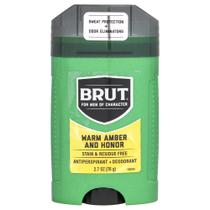 Antitranspirante e desodorante Stick Brut Warm Amber 80ml Masculino