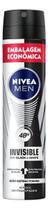 Antitranspirante em aerossol Nivea Men Invisible for Black