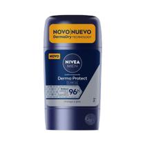 Antitranspirante em Barra Nivea Men Derma Protect Clinical 96h com 54g Antitranspirante em Barra Nivea Men Derma Protect Clinical 96h com 54g