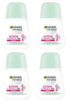 Antitranspirante Garnier Mineral Action Control Roll-On (4 Unidades) - 50ml