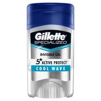 Antitranspirante Gel Invisible Cool Wave Gillette Specialized 45g Antitranspirante Gel Invisible Cool Wave Gillette Specialized 45g