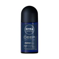 Antitranspirante Roll-on Deep MaxxTech Carvão Ativado Masculino Nivea Men 72h 50ml Antitranspirante Roll-on Deep MaxxTech Carvão Ativado Masculino Nivea Men 72h 50ml