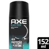 Antitranspirante Spray Alecrim e Cedro Axe Black 150ml