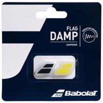 Antivibrador Babolat Flag Damp x2 - Preto e Amarelo Antivibrador Babolat Flag Damp x2 - Preto e Amarelo
