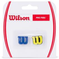 Antivibrador Wilson Pro Feel Azul e Amarelo