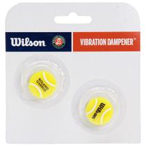 Antivibrador Wilson Roland Garros Tennis Ball com 02 Unidades Amarelo