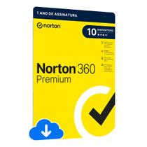 Antivírus Norton 360 Premium - 10 Dispositivos - 12 Meses ESD - 21414573
