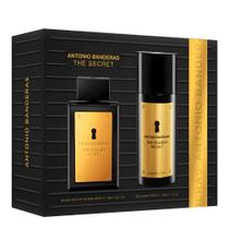 Antonio Bandeiras Kit Golden Secret Eau de Toilette - Perfume Masculino 100ml + Desodorante 150mlc - ANTONIO BANDERAS