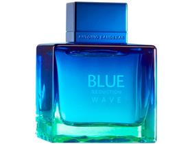 Antonio banderas blue seduction wave masculino eau de toilette 100ml
