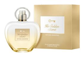 ANTONIO BANDERAS HER GOLDEN SECRET FEMININO EAU DE TOILETTE 80ML - Nova Edição ANTONIO BANDERAS HER GOLDEN SECRET FEMININO EAU DE TOILETTE 80ML - Nova Edição