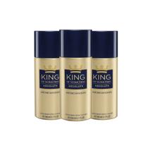 Antonio banderas kit 3un king of seduction absolute desodorante 150ml Antonio banderas kit 3un king of seduction absolute desodorante 150ml