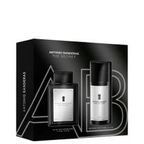 Antonio Banderas Kit Secret Anual Masculino - Eau de Toilette 100ml + Desodorante Spray 150ml