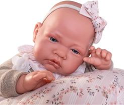 Antonio juan - boneca rn com almofada de amamentação