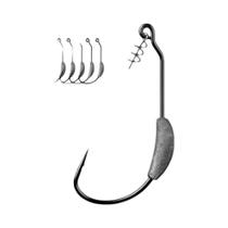 Anzóis De Cabeça Articulada Tipo Jig Crank Com Anzol Offset Para Iscas Artificiais Tipo Minhoca, 2g