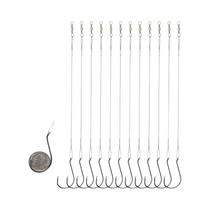 Anzóis De Pesca Em Aço Para Água Salgada, 25 Peças, 1000 Rig Para Bagre E Robalo, 1000 Líderes De