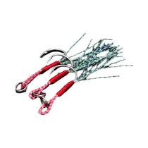 Anzóis De Pesca Para Slow Jigging Em Aço De Alto Carbono, 20-100 Peças, Anzol Simples Com Espinho E