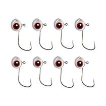 Anzóis Jig Head Big Fish Eye 2.5g 3.5g 5g Com Espinhos Para Pesca Com Isca Macia Kit De Equipamento