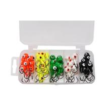 Anzóis Jig Head Coloridos 50 Peças/Caixa 1g 1.8g 3.5g 5g 7g Anzóis De Pesca De Cabeça Redonda Para Anzóis Jig Head Coloridos 50 Peças/Caixa 1g 1.8g 3.5g 5g 7g Anzóis De Pesca De Cabeça Redonda Para